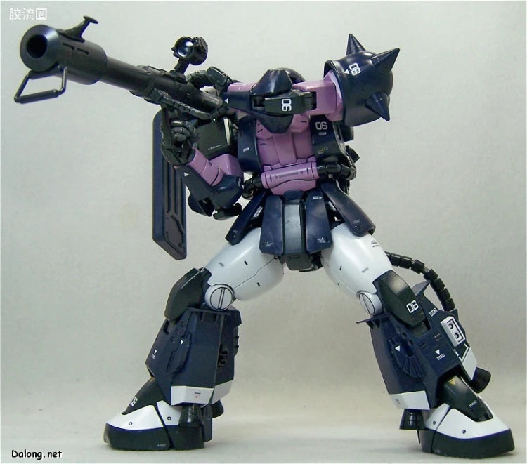 Bandai MG 1/100 MS-06R-1A Zaku II (Black Tri-Stars) (Ver.2.0)