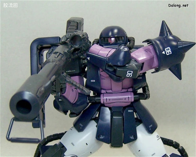 Bandai MG 1/100 MS-06R-1A Zaku II (Black Tri-Stars) (Ver.2.0)