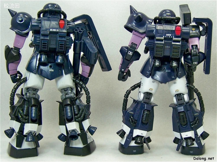 Bandai MG 1/100 MS-06R-1A Zaku II (Black Tri-Stars) (Ver.2.0)