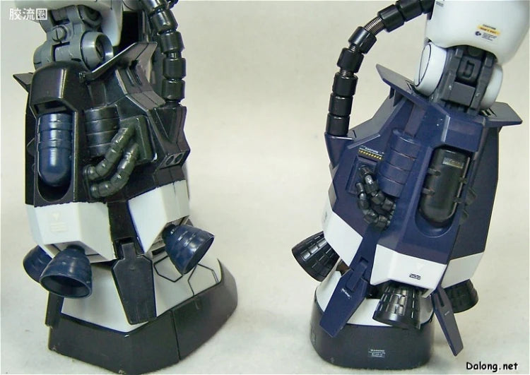 Bandai MG 1/100 MS-06R-1A Zaku II (Black Tri-Stars) (Ver.2.0)