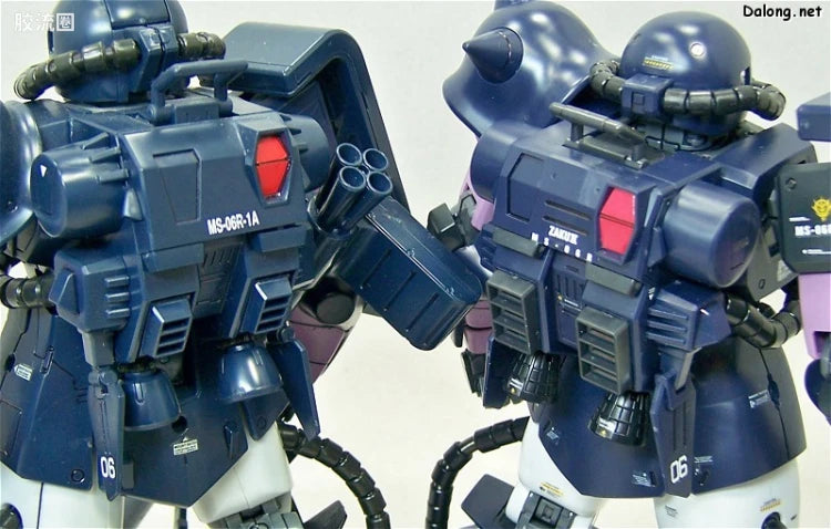 Bandai MG 1/100 MS-06R-1A Zaku II (Black Tri-Stars) (Ver.2.0)