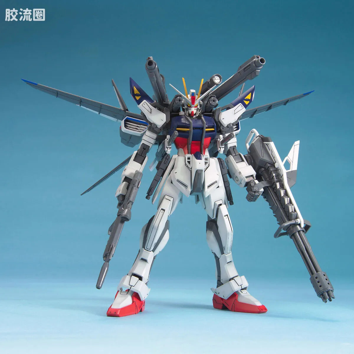 Bandai MG 1/100 GAT-X105E+AQM/E-M1 Strike Gundam E IWSP (Lukas O'Donnell Custom)