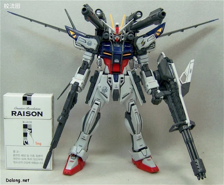 Bandai MG 1/100 GAT-X105E+AQM/E-M1 Strike Gundam E IWSP (Lukas O'Donnell Custom)