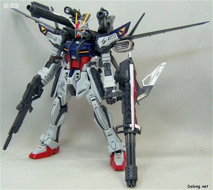 Bandai MG 1/100 GAT-X105E+AQM/E-M1 Strike Gundam E IWSP (Lukas O'Donnell Custom)