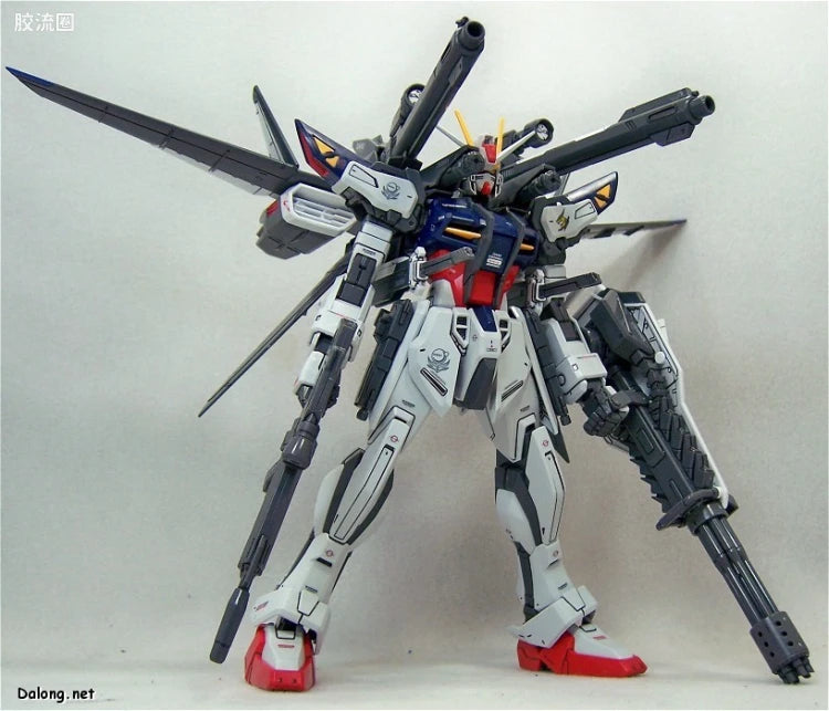 Bandai MG 1/100 GAT-X105E+AQM/E-M1 Strike Gundam E IWSP (Lukas O'Donnell Custom)