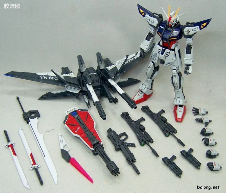 Bandai MG 1/100 GAT-X105E+AQM/E-M1 Strike Gundam E IWSP (Lukas O'Donnell Custom)