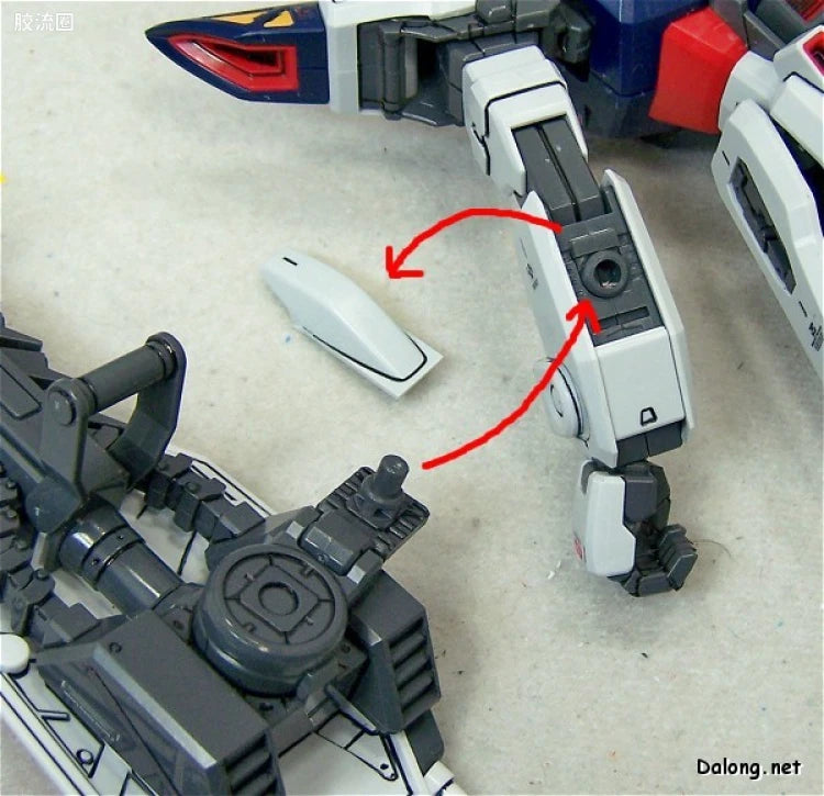Bandai MG 1/100 GAT-X105E+AQM/E-M1 Strike Gundam E IWSP (Lukas O'Donnell Custom)
