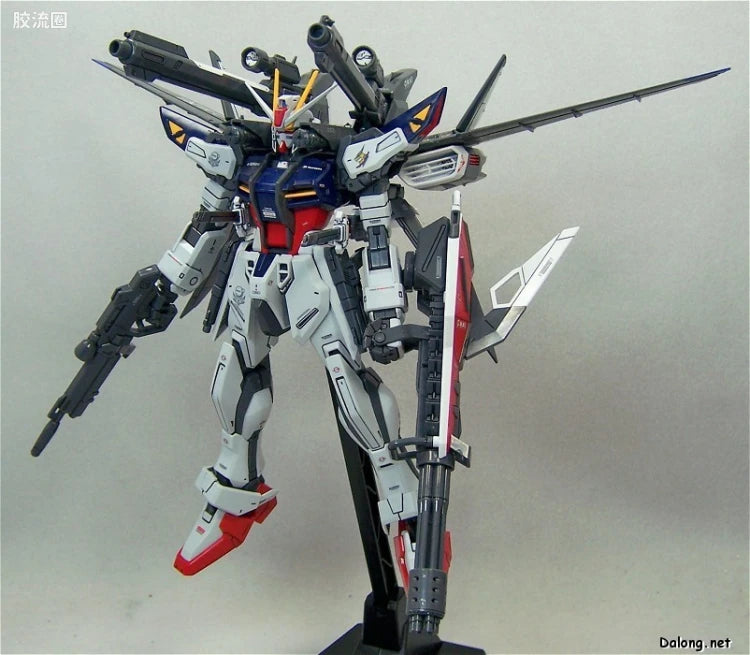 Bandai MG 1/100 GAT-X105E+AQM/E-M1 Strike Gundam E IWSP (Lukas O'Donnell Custom)