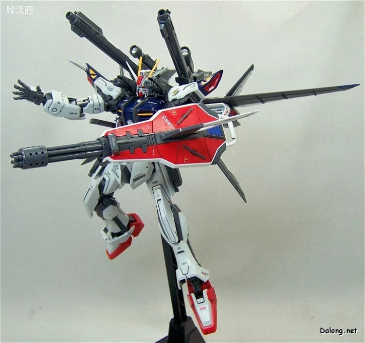 Bandai MG 1/100 GAT-X105E+AQM/E-M1 Strike Gundam E IWSP (Lukas O'Donnell Custom)
