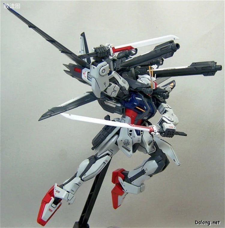 Bandai MG 1/100 GAT-X105E+AQM/E-M1 Strike Gundam E IWSP (Lukas O'Donnell Custom)