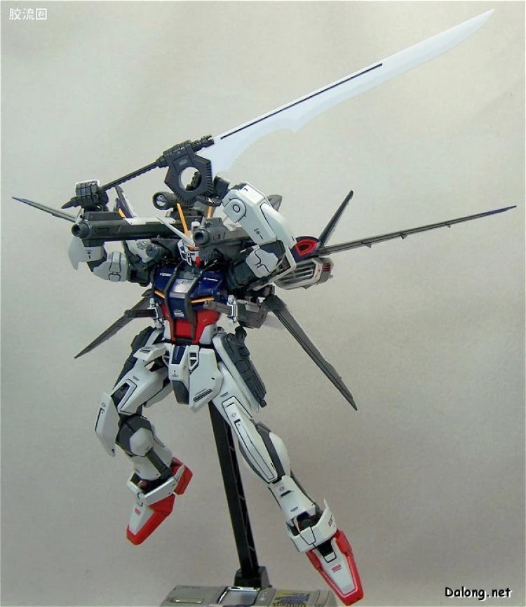 Bandai MG 1/100 GAT-X105E+AQM/E-M1 Strike Gundam E IWSP (Lukas O'Donnell Custom)