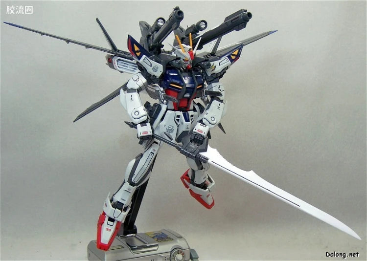Bandai MG 1/100 GAT-X105E+AQM/E-M1 Strike Gundam E IWSP (Lukas O'Donnell Custom)