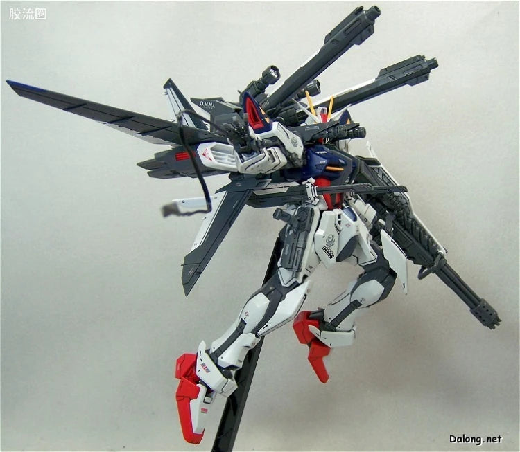 Bandai MG 1/100 GAT-X105E+AQM/E-M1 Strike Gundam E IWSP (Lukas O'Donnell Custom)