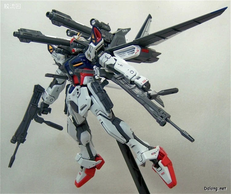 Bandai MG 1/100 GAT-X105E+AQM/E-M1 Strike Gundam E IWSP (Lukas O'Donnell Custom)