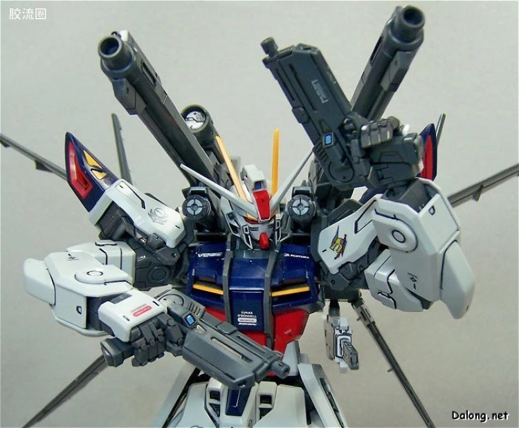 Bandai MG 1/100 GAT-X105E+AQM/E-M1 Strike Gundam E IWSP (Lukas O'Donnell Custom)