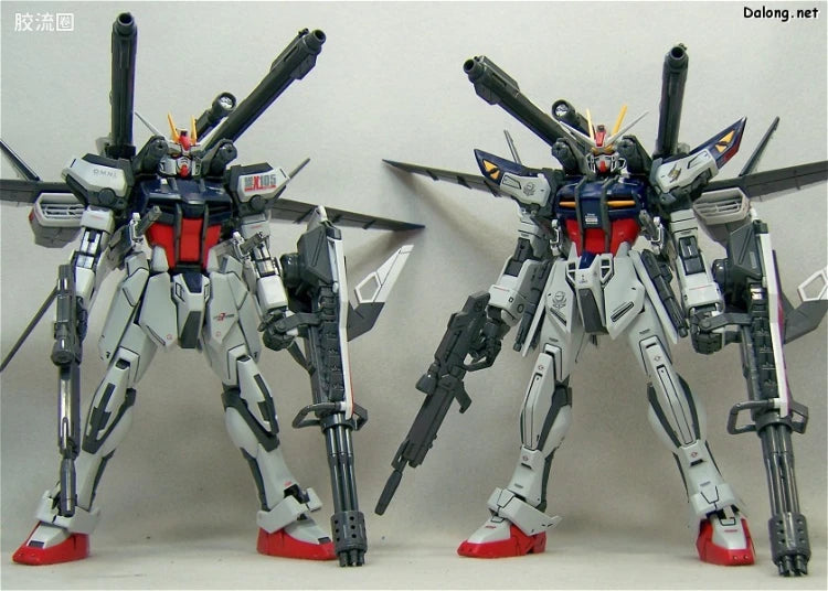 Bandai MG 1/100 GAT-X105E+AQM/E-M1 Strike Gundam E IWSP (Lukas O'Donnell Custom)
