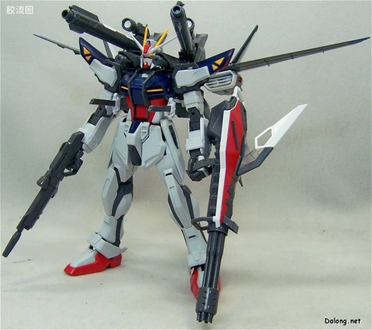 Bandai MG 1/100 GAT-X105E+AQM/E-M1 Strike Gundam E IWSP (Lukas O'Donnell Custom)