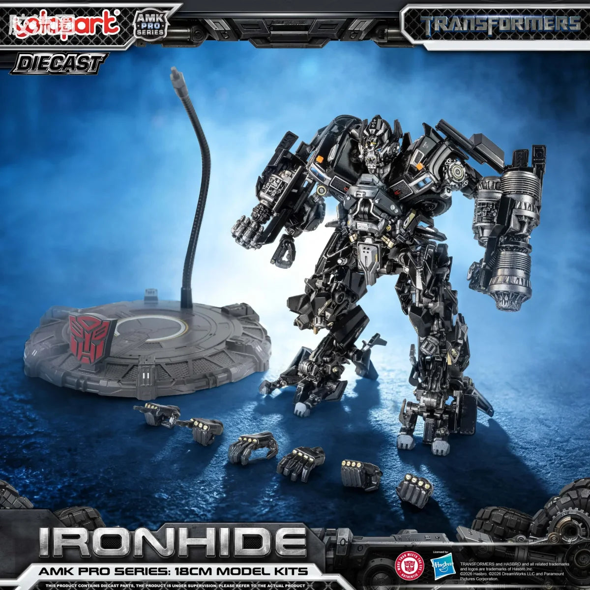 YOLOPARK Transformers 2007 Amk Pro Series Ironhide