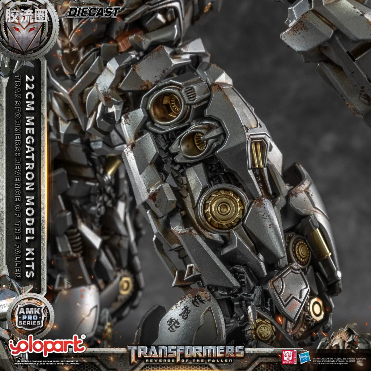 YOLOPARK Amk Pro Series Transformers Revenge Of The Fallen 22cm Megatron Model Kits