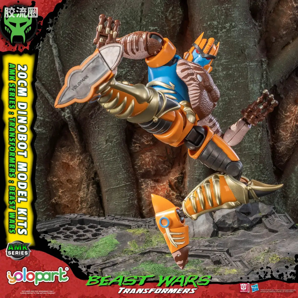 YOLOPARK Transformers Bumblebee The Movie Amk Pro Series Dinobot Model Kit