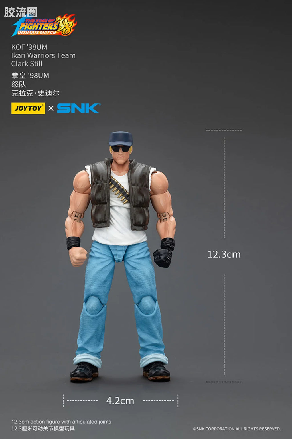 JoyToy Tillkof 98um Ikari Warriors Team Clark Still