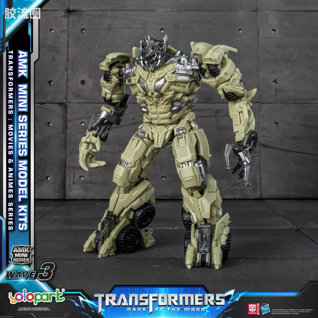 YOLOPARK Transformers G1 Movie Amk Mini Series Wave 3 Tf3 Megatron Model Kit