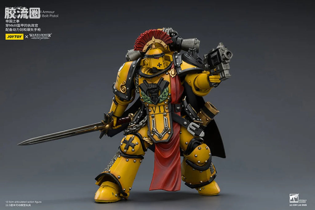 JoyToy Imperial Fists Legion Praetor In MK III Armour