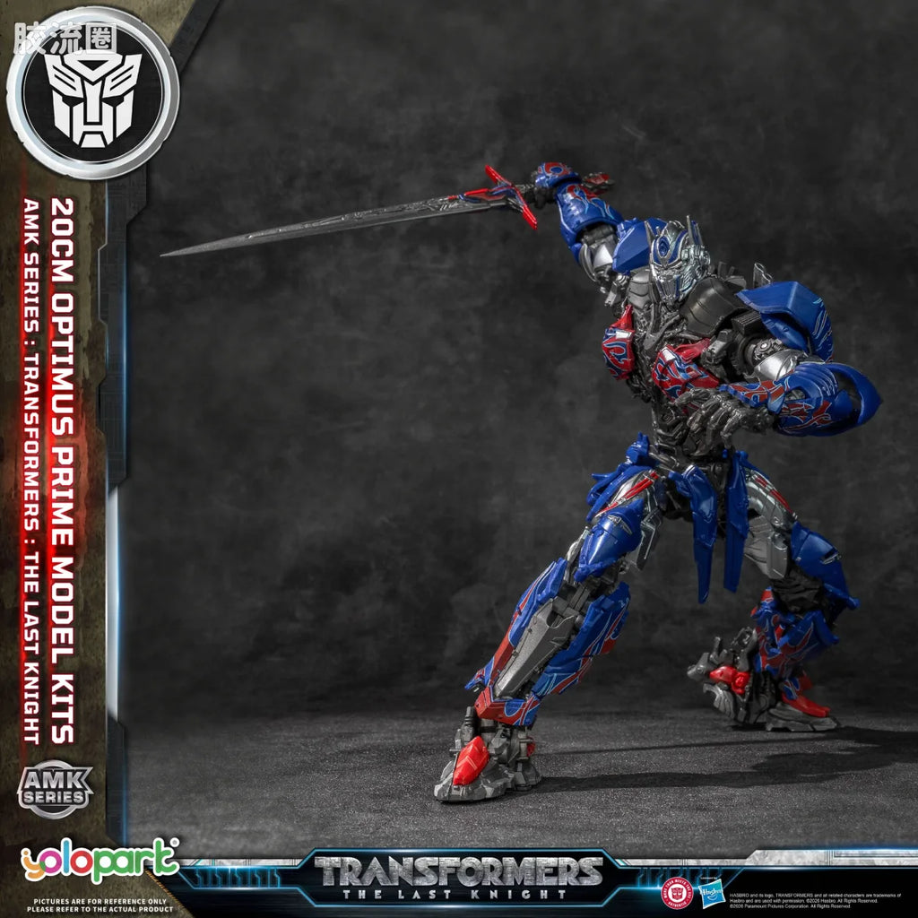 YOLOPARK Transformers The Last Knight Amk Series 20cm Optimus Prime Model Kit