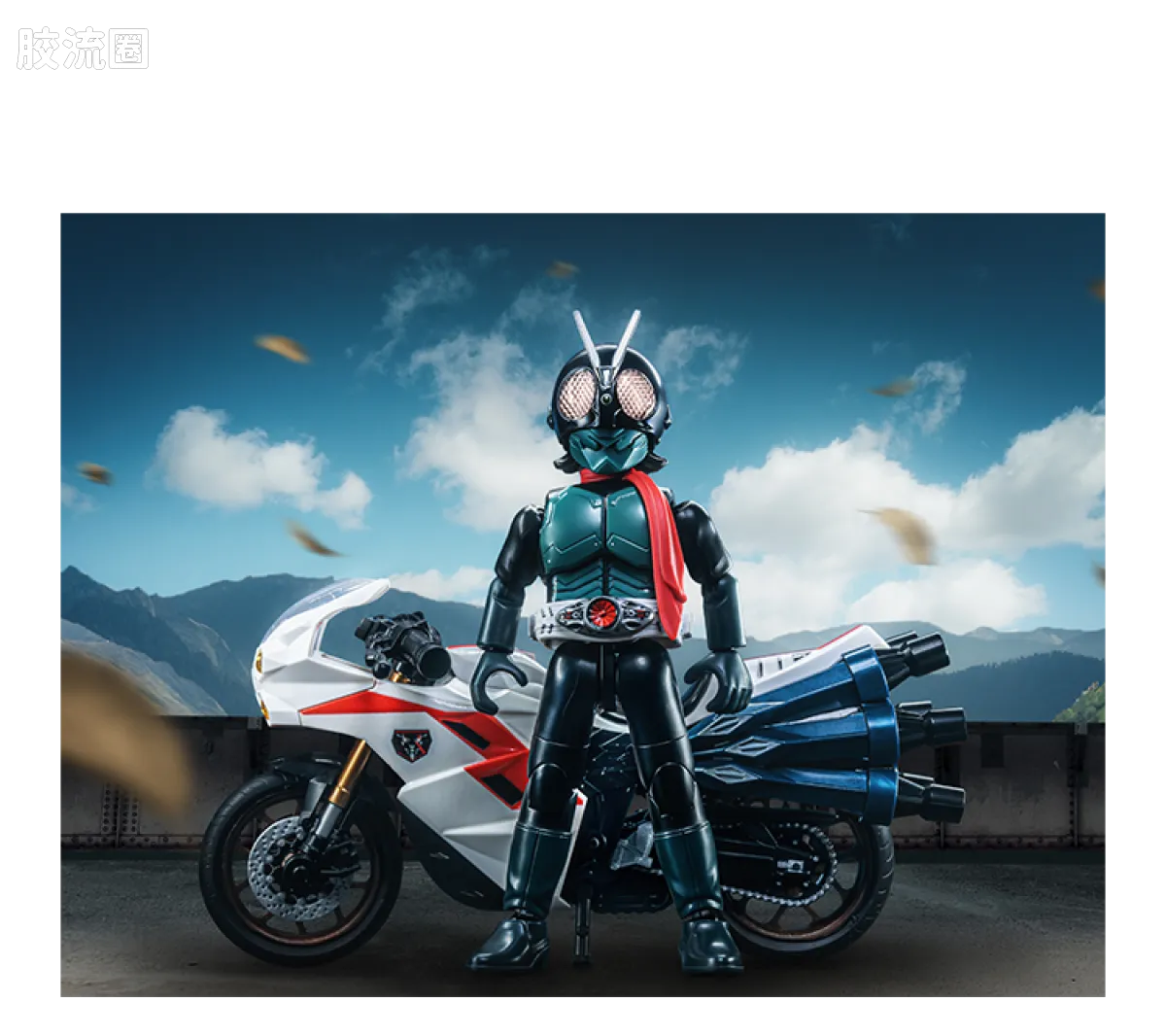 Blokees Shin Kamen Rider Classic Collection Kamen Rider No.1 with Cyclone Model Kit