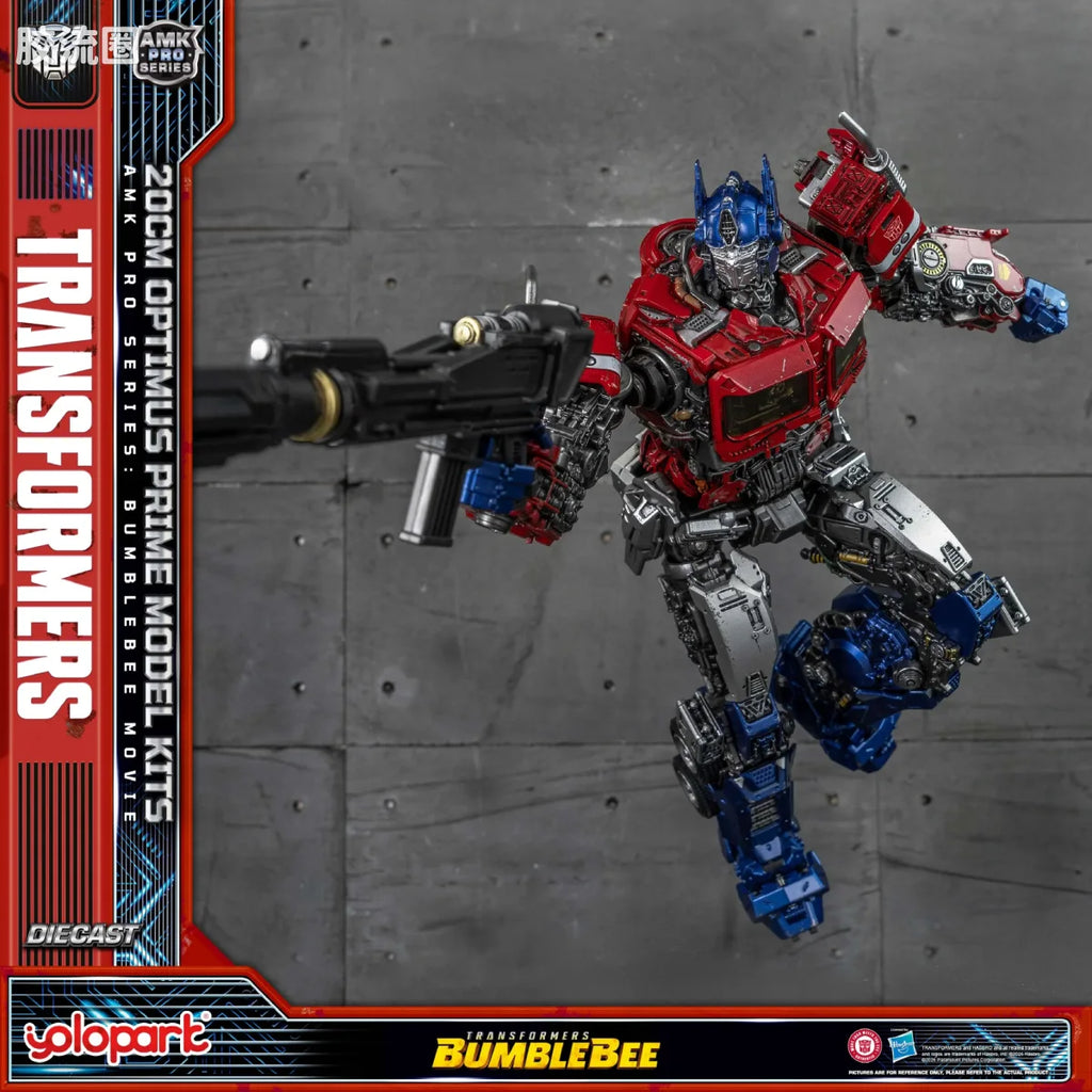 YOLOPARK Transformers Bumblebee The Movie Amk Pro Series Optimus Prime Model Kit