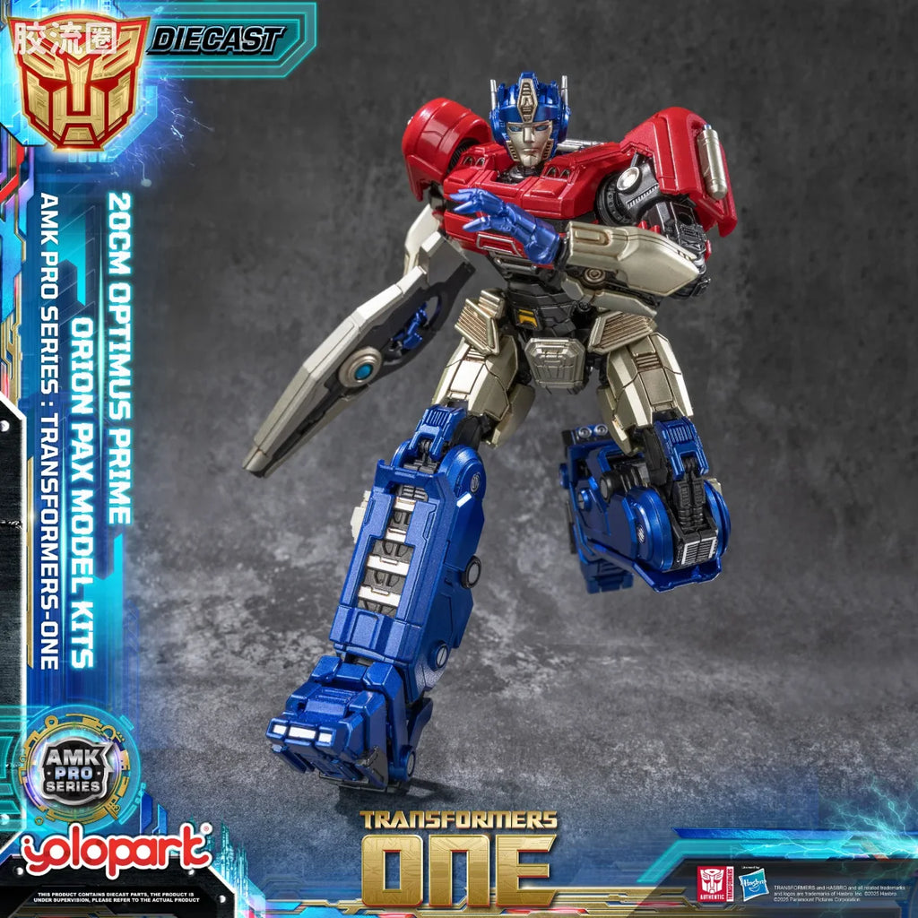 YOLOPARK Transformers One Amk Pro Series Final Form Orion Pax Model Kit