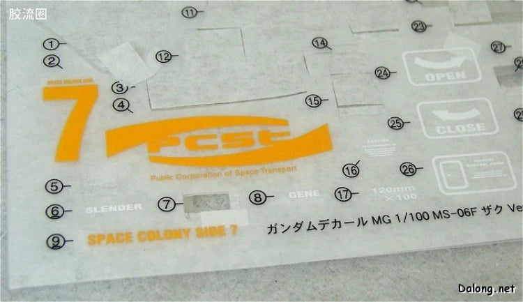 Bandai MG 1/100 MS-06F Zaku II (Ver.2.0)