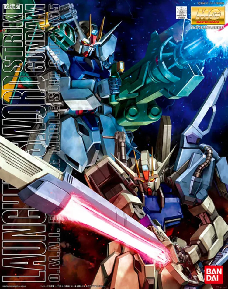Bandai MG 1/100 GAT-X105 Launcher/Sword Strike Gundam