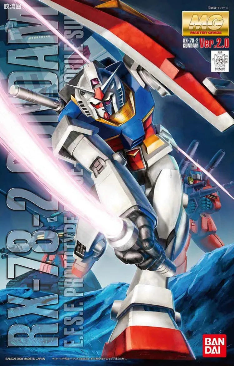 Bandai MG 1/100 RX-78-2 Gundam (Ver.2.0)