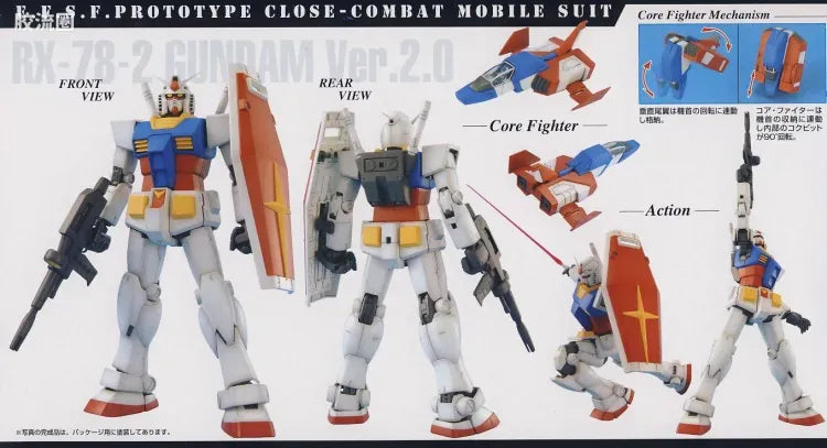 Bandai MG 1/100 RX-78-2 Gundam (Ver.2.0)