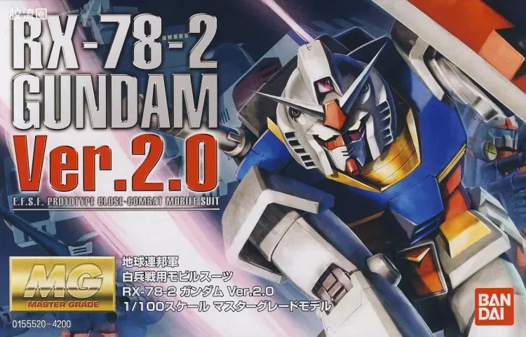 Bandai MG 1/100 RX-78-2 Gundam (Ver.2.0)