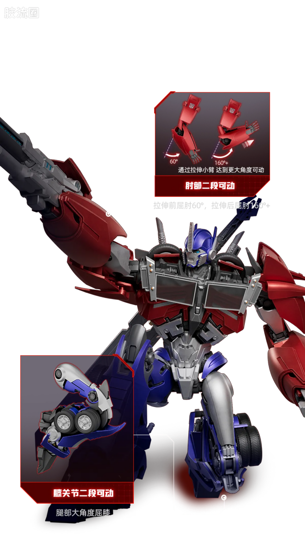 Blokees Transformers Action Edition 06 Optimus Prime (Transformers: Prime)