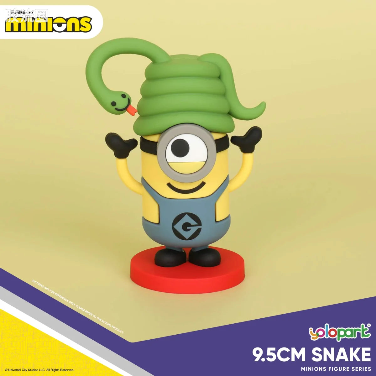 YOLOPARK Despicable Me Minions Chinese Zodiac Figures 12 Animal Signs Collectible Display