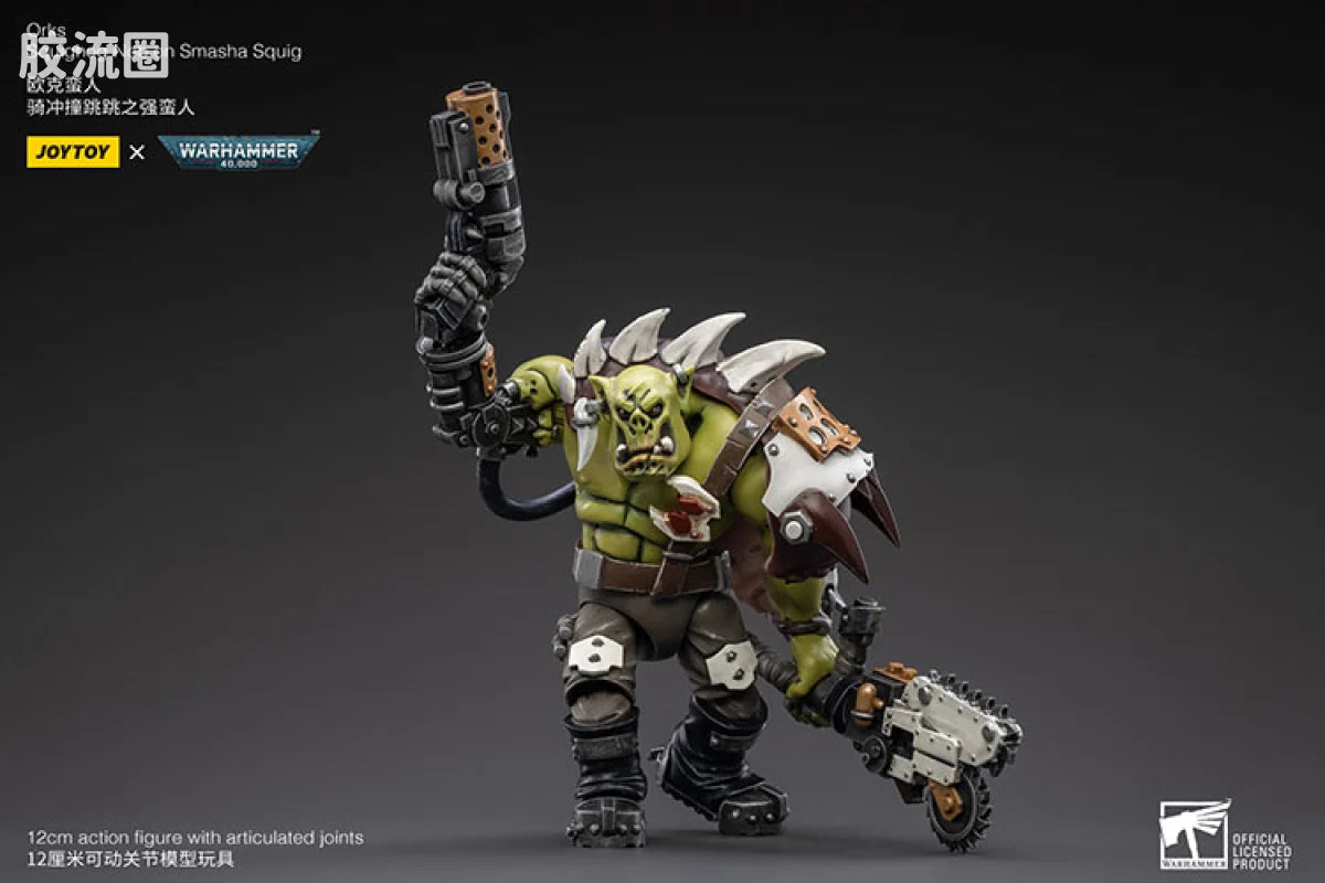 JoyToy Orks Squighog Nob on Smasha Squig