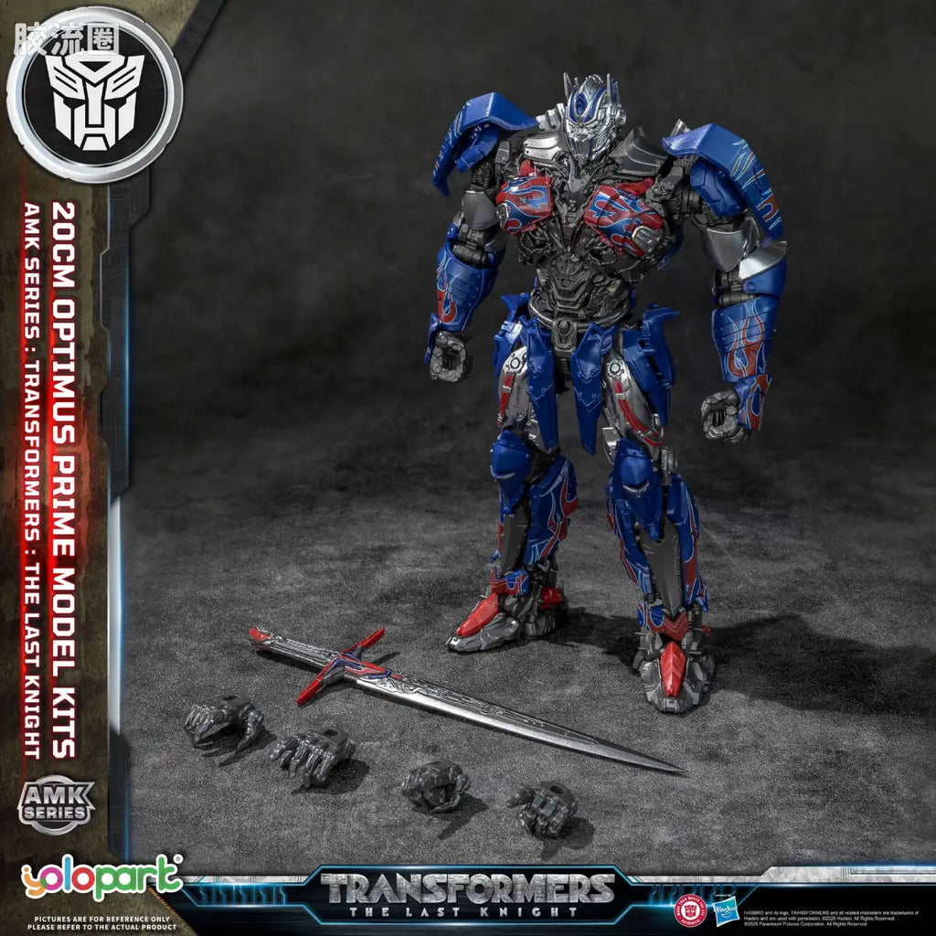 YOLOPARK Transformers The Last Knight Amk Series 20cm Optimus Prime Model Kit