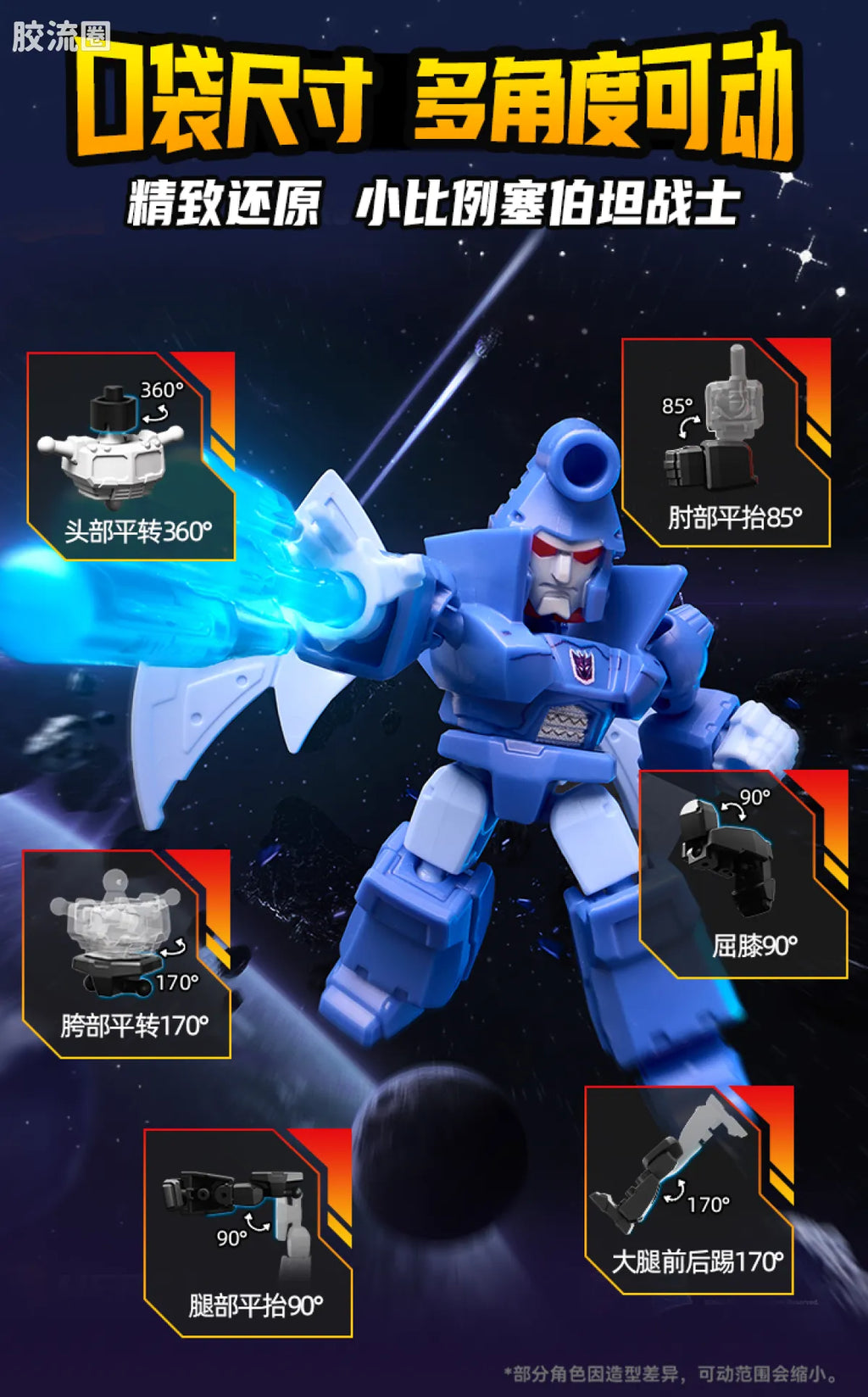 Blokees Transformers Defender Version 04 Tyrants Fury