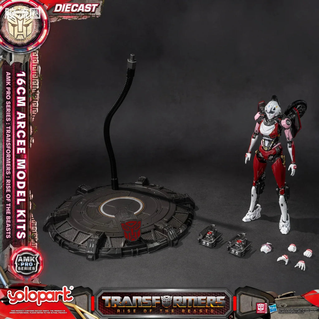 YOLOPARK Transformers Rise Of The Beasts Amk Pro Series Arcee Model Kit