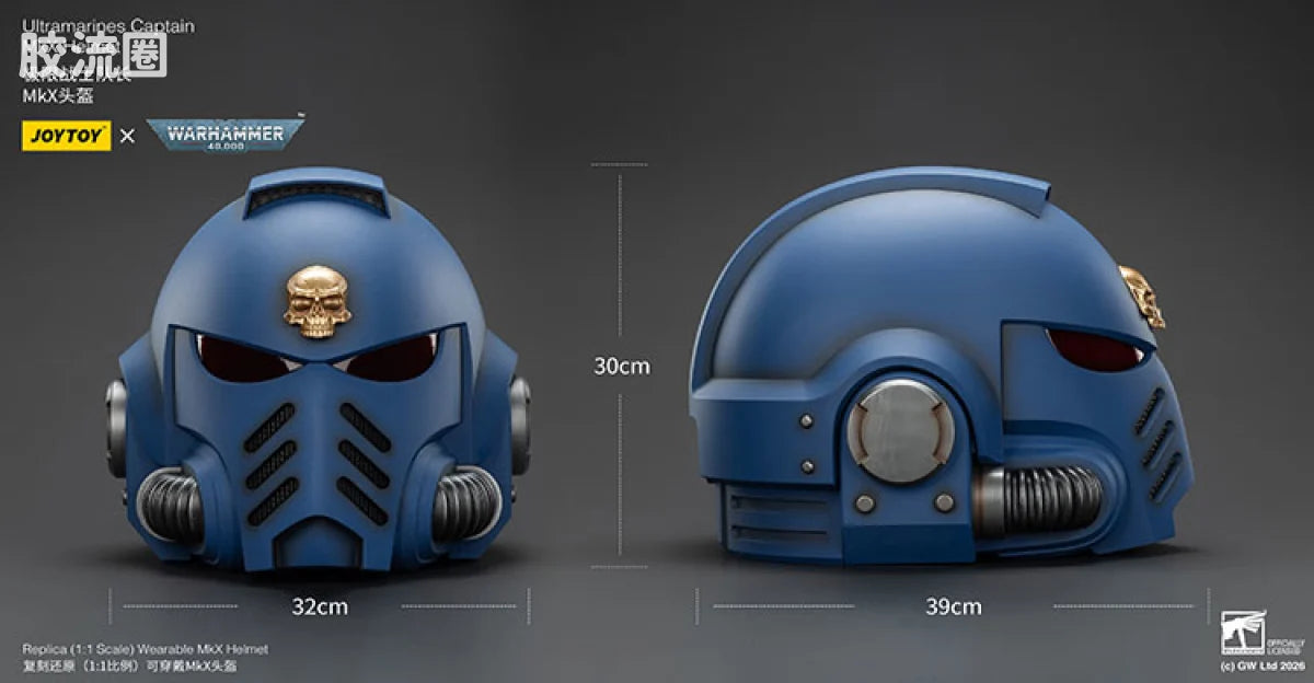 JoyToy Ultramarines Captain Mkx Helmet