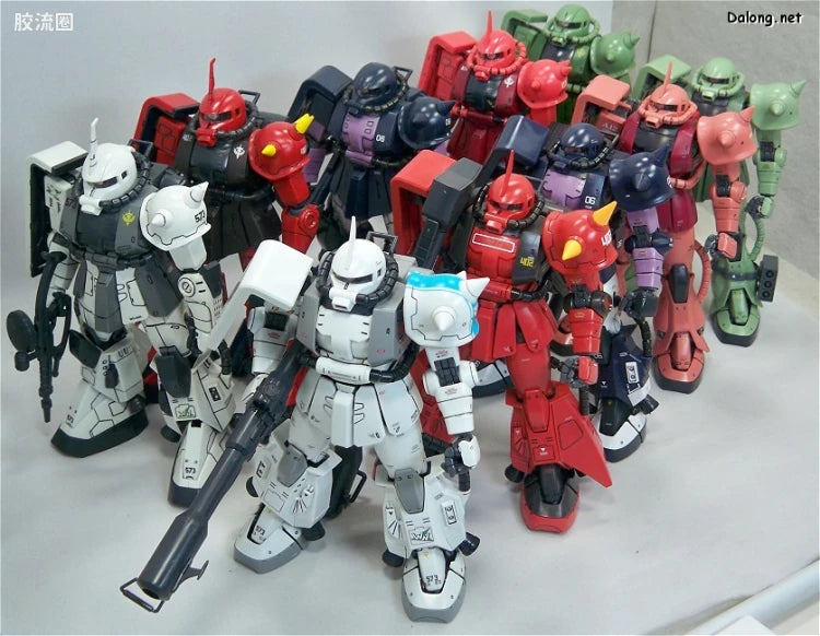 Bandai MG 1/100 MS-06R-1A Zaku II (Shin Matsunaga Custom) (Ver.2.0)