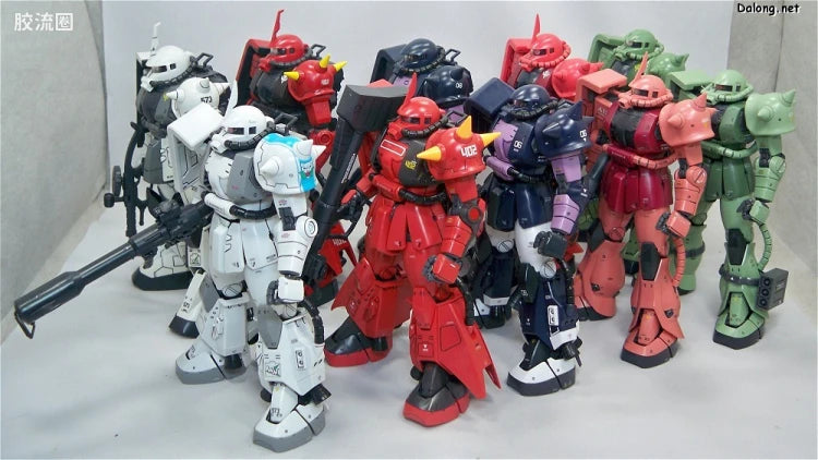 Bandai MG 1/100 MS-06R-1A Zaku II (Shin Matsunaga Custom) (Ver.2.0)