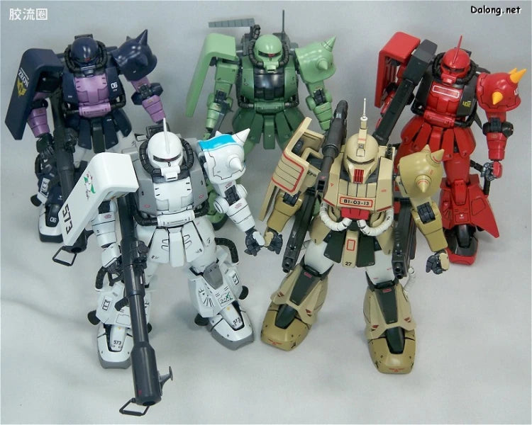 Bandai MG 1/100 MS-06R-1A Zaku II (Shin Matsunaga Custom) (Ver.2.0)