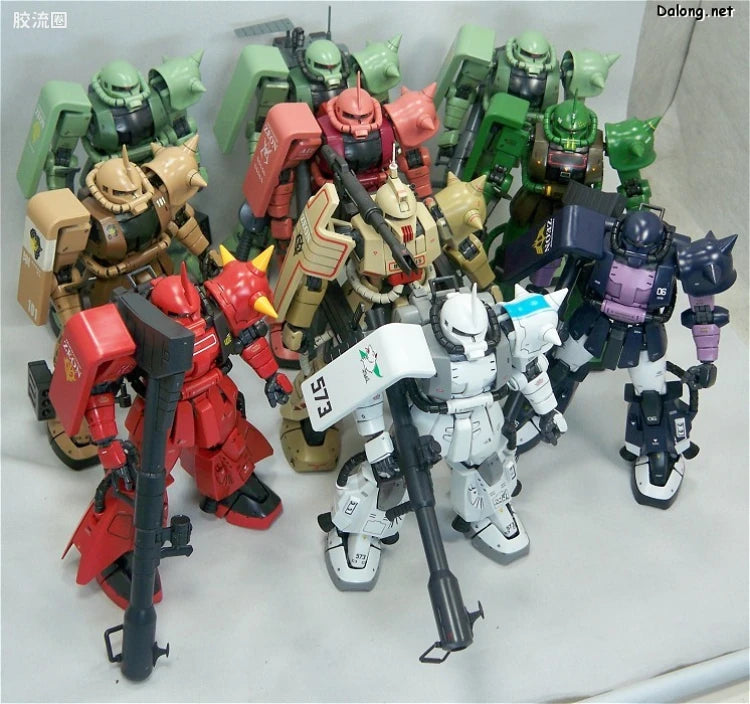 Bandai MG 1/100 MS-06R-1A Zaku II (Shin Matsunaga Custom) (Ver.2.0)