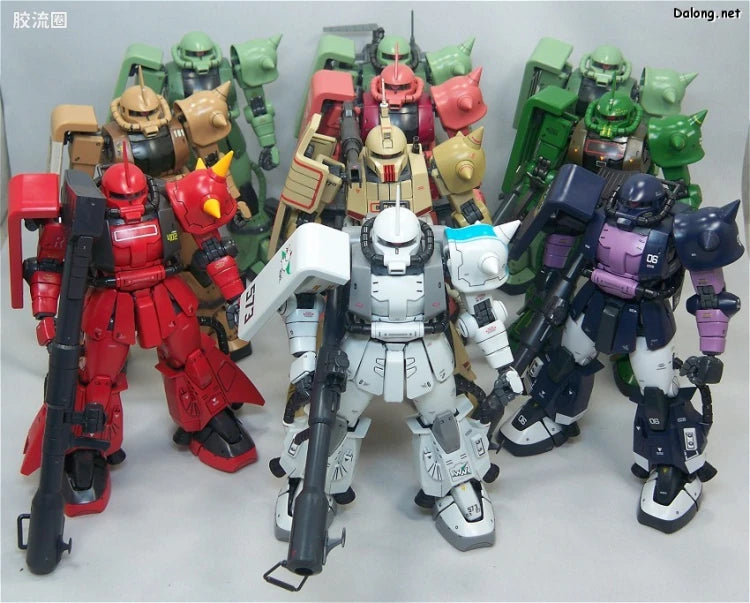 Bandai MG 1/100 MS-06R-1A Zaku II (Shin Matsunaga Custom) (Ver.2.0)