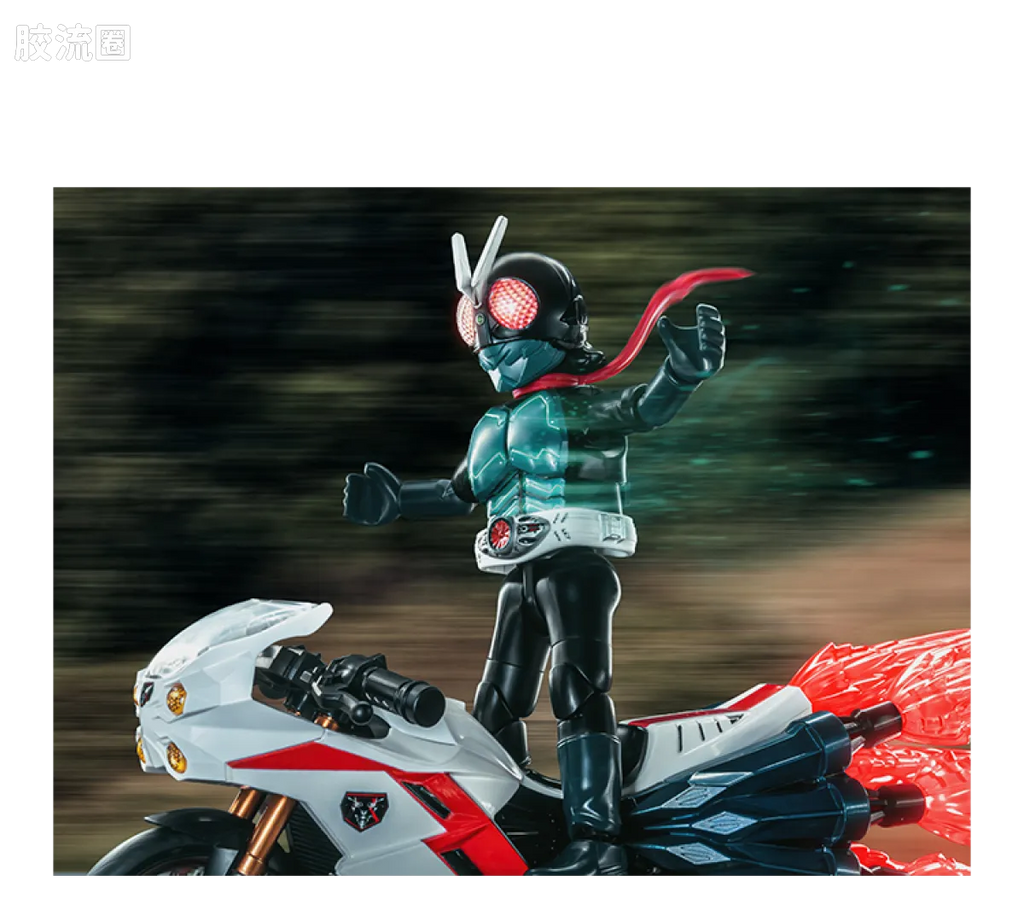 Blokees Shin Kamen Rider Classic Collection Kamen Rider No.1 with Cyclone Model Kit