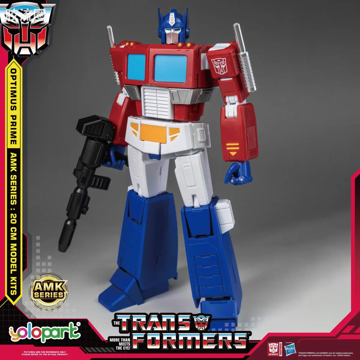 YOLOPARK Transformers Generation One Amk Series 20cm Optimus Prime Model Kit